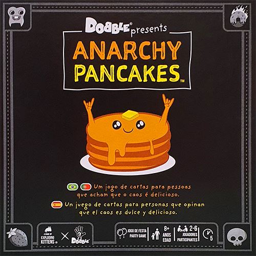 Dobble Anarchy Pancakes, Edição em Portugûes e Espanhol